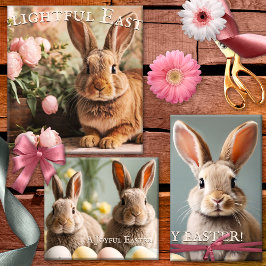 Cute Bunnies Glad påsk