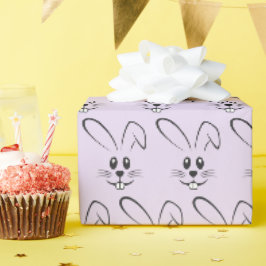 Cute Bunnies på Lila Presentpapper