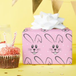 Cute Bunnies på Polka dots Presentpapper