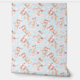 Cute bunnions med ballonger