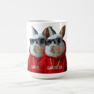 "Cute Bunny Älskare T-Shirt - Adworthy Rabbit" Kaffemugg