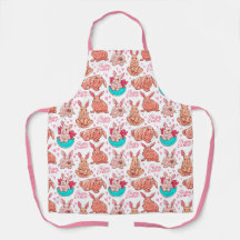 Cute Bunny Apron