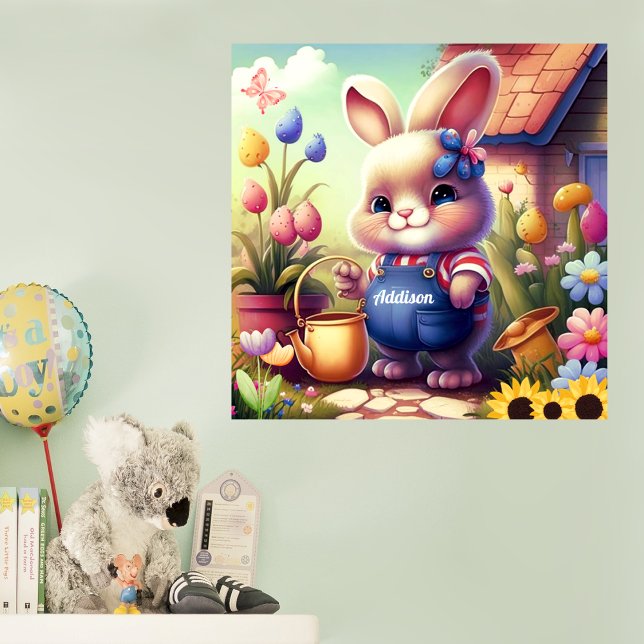 Cute Bunny Barn Poster (Skapare uppladdad)