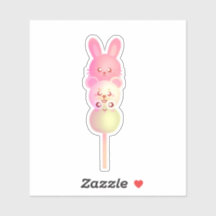 Cute Bunny, Bear och Frog Dango