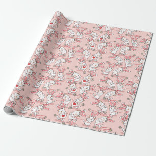 Cute Bunny Cats Presentpapper