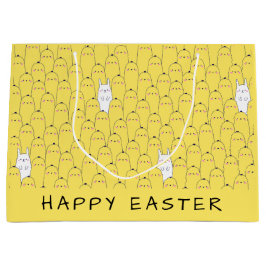 Cute Bunny Chick Gult Påsk