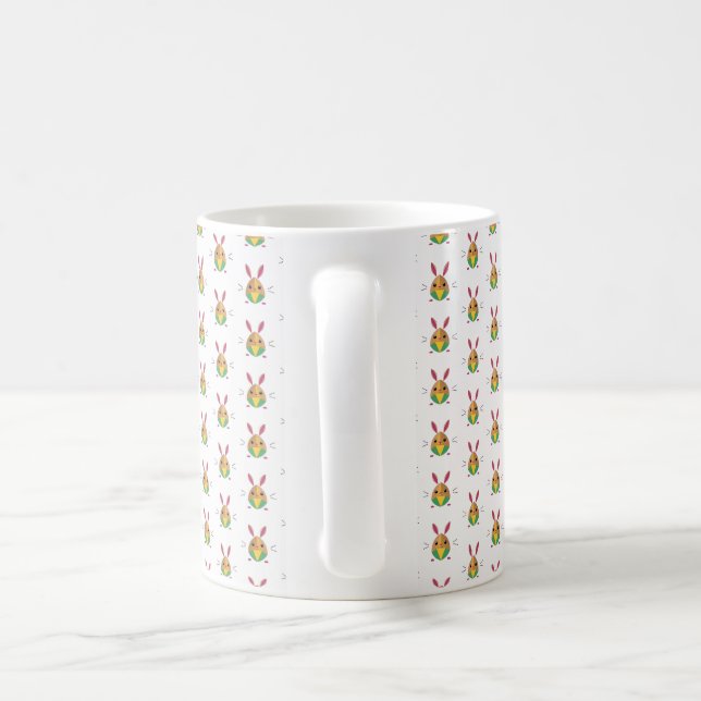 Cute Bunny Coffee Mugg (Handtag)