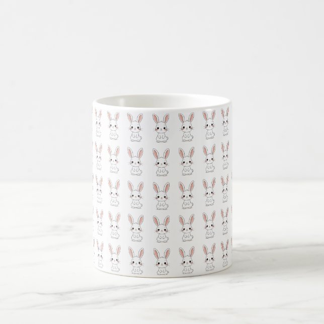 Cute Bunny Coffee Mugg (Center)