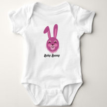 Cute Bunny Du kan ändra Färg & text