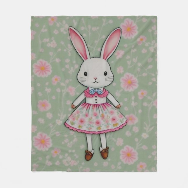 Cute bunny filt (Framsidan)