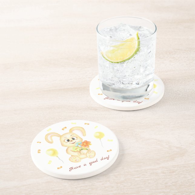 Cute Bunny för en positiv stämning Underlägg (Sidan)