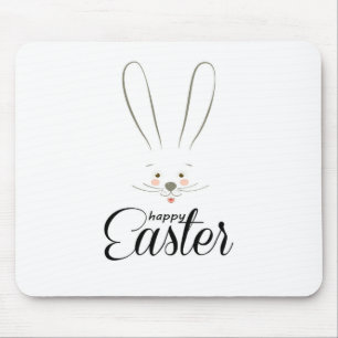 CUTE BUNNY GLAD PÅSK JULFEST Trendig Musmatta
