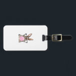 Cute Bunny Glasses Bubblegum Easter Day Girls Kids Bagagebricka<br><div class="desc">Cute Bunny Glasses Bubblegum Easter Day Girls Kids Boys T-Shirt</div>