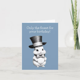 Cute Bunny-gratulationskort för kanin Kort