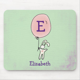 Cute Bunny Holding a Balloon Musmatta