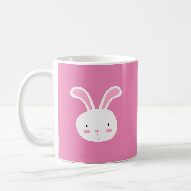 Cute Bunny Kaffemugg (Vänster)