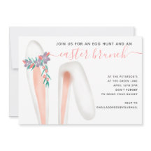 Cute bunny kanin öronkorallbrunchäggsjakt Påsk