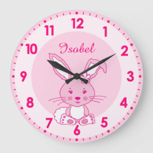 Cute bunny kanin plantskola med namn killur klocka