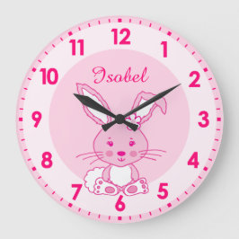 Cute bunny kanin plantskola med namn killur klocka