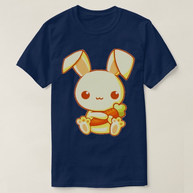 Cute bunny kanin t shirt (Design framsida)