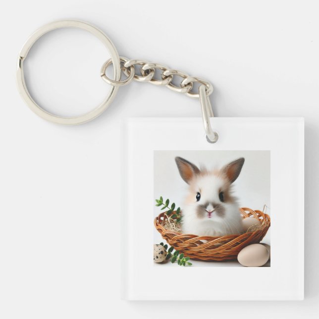 Cute Bunny Keychain (Framsidan)