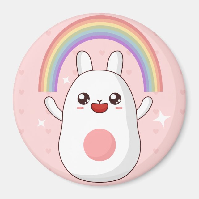 Cute Bunny Magnet (Framsidan)