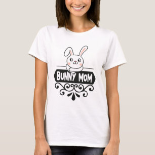 Cute Bunny mamma kanin älskare T Shirt