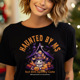 Cute Bunny Många Sclerosis Warrior Halloween T Shirt