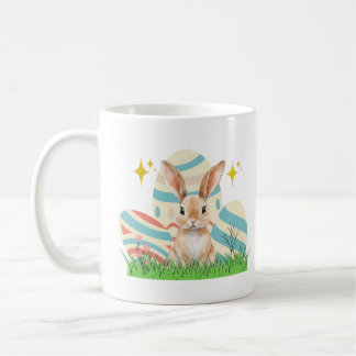 Cute Bunny med anpassningsbar Kaffemugg