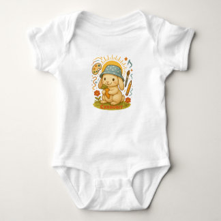 Cute Bunny med morot T Shirt