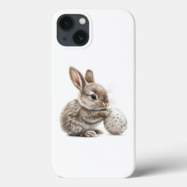 Cute Bunny med Påskägg Phone Case