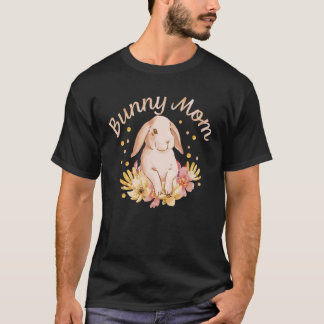 Cute Bunny Mom Rabbit T Shirt