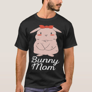 Cute Bunny Mom T Shirt