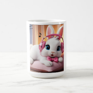 Cute Bunny Mug – Adorable Cartoon Rabbit Coffee Cu Kaffemugg