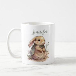Cute Bunny Mugg personnalized Påsk