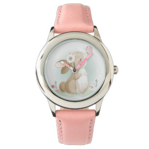 Cute Bunny och Butterfly Armbandsur