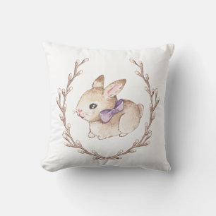 Cute bunny Påsk Pillow Kudde