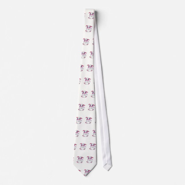CUTE BUNNY PÅSK tie Slips (Framsida)