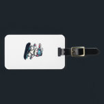 Cute Bunny Performing Snowboarding Trick Kids East Bagagebricka<br><div class="desc">Cute Bunny Performing Snowboarding Trick Kids Easter T-Shirt</div>