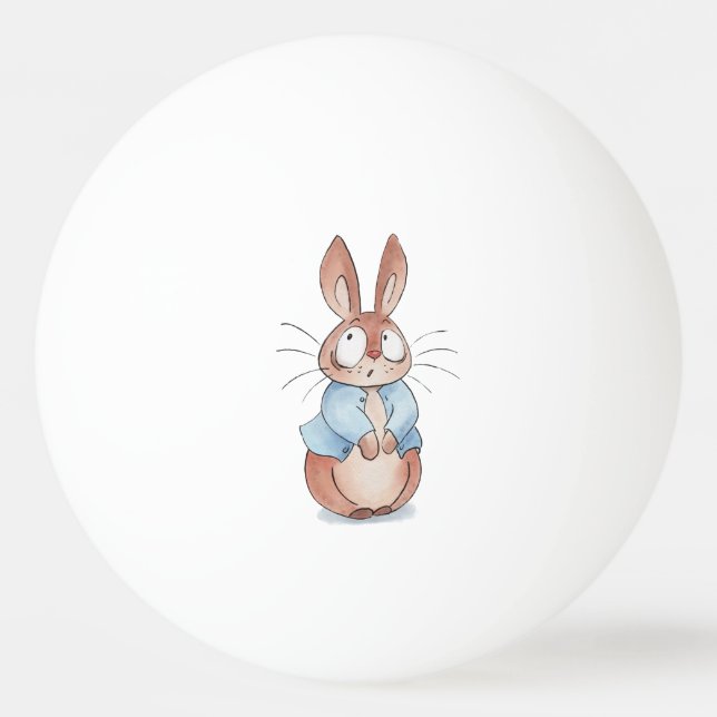Cute bunny pingisboll (Framsidan)