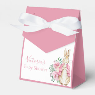 Cute Bunny Rabbit Baby Shower Presentaskar