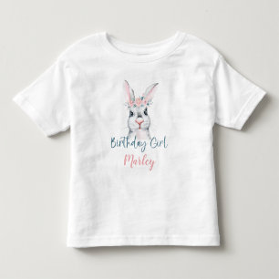 Cute Bunny Rabbit Birthday T Shirt