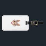 Cute Bunny Rabbit Face Leopard Glasses Girl Happy  Bagagebricka<br><div class="desc">Cute Bunny Rabbit Face Leopard Glasses Girl Happy Easter Day T-Shirt</div>