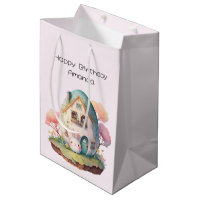 Cute Bunny Rabbit Japanska Kawaii Stil Birthday