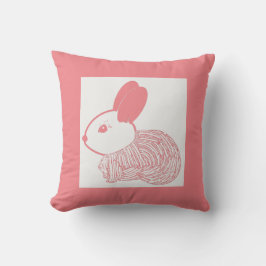 Cute Bunny Rabbit Kudde