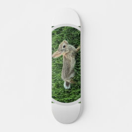 Cute Bunny Rabbit Mini Skateboard Bräda 18,5 Cm