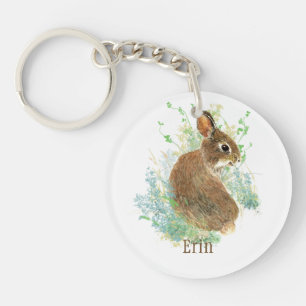 Cute Bunny Rabbit Pet Animal Custom Name Hoodie Bu
