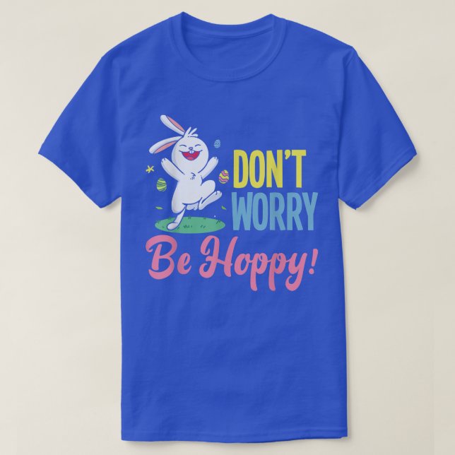 Cute Bunny Rabbit Pet Påsk T-Shirt (Design framsida)