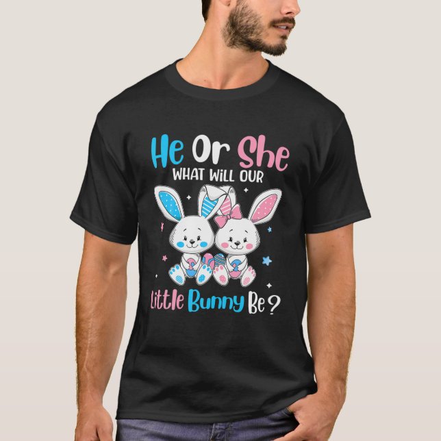 Cute Bunny Rabbit... Vad ska vi med? T Shirt (Framsida)