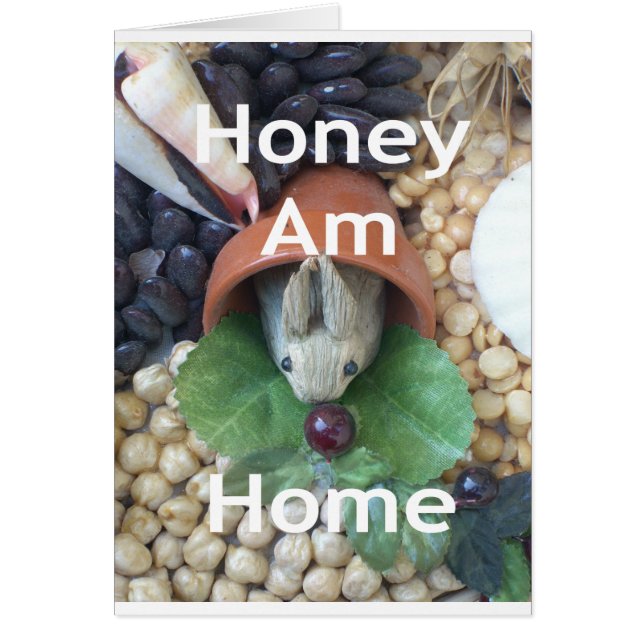 Cute Bunny Snacking Hälsningskort (Framsidan)